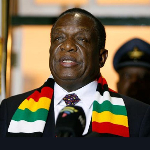 President of Zimbabwe Cde. Emmerson. D. Mnangagwa
